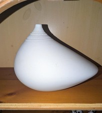 ROSENTHAL TAPPIO WIRKKALA  Vintage LARGE WHITE POLLO Series VASE 10"