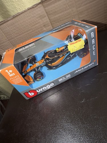Bburago race mclaren mcl36 - bburago,