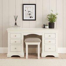 Dressing Table Set with Stool