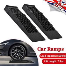 Pair of Heavy Duty 8 Ton Low Rise Car Van Ramps Plastic Low Sport Cars Caravans