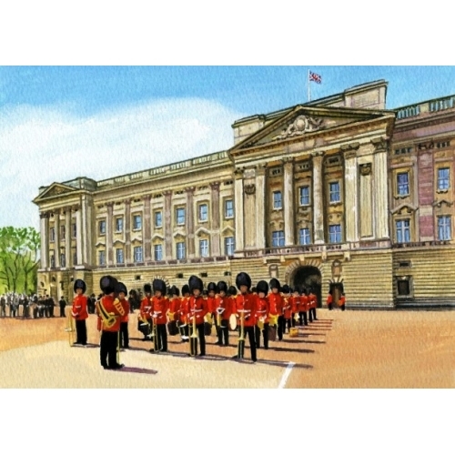 Buckingham palace guards - palace,