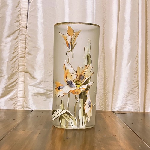 Antique mont joye vase - antique,