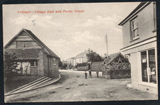 Postcard Ardingly nr Haywards Heath Sussex pump house Village Hall posted 1925
