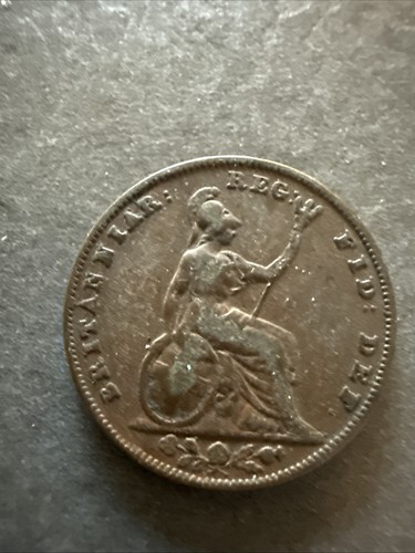 1838 farthing queen - queen, victoria
