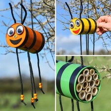 Recycled Hanging Bug Hotel