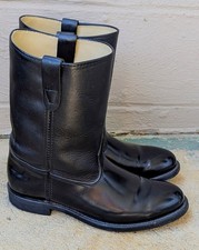 Double H Ranchwell  3104 Oil Resistant  Cowboy Boots Men’s Size 9.5 D Black 