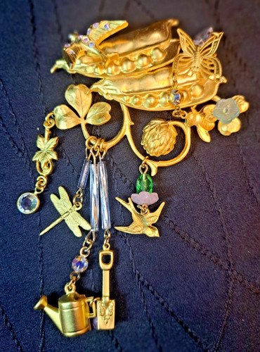 1990s kirk folly gold tone - folly,