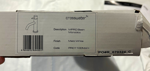 Crosswater mpro basin monobloc - mpro,