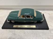 Jaguar mark 11 model vintage green car