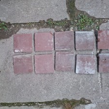 ORIGINAL VICTORIAN RED SQUARE