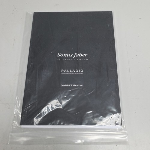 Sonus faber all palladio model - faber,