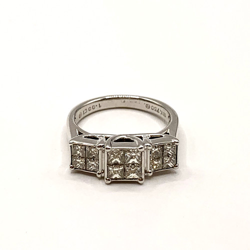 1ct diamond 18ct gold - 1ct,