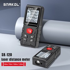 Laser Distance Meter 50M/165ft，Handle Digital IP54 Shockproof Laser Measure UK