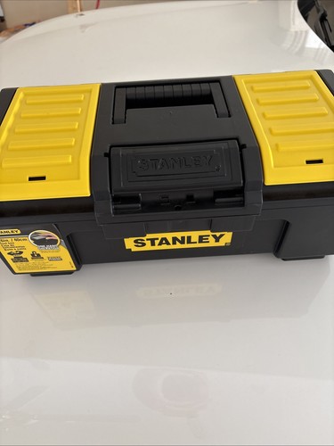 Tool box with interior tray - box,