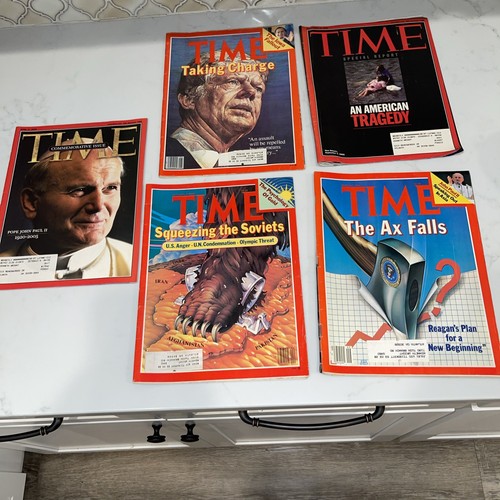 Vintage time magazines lot - vintage,