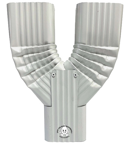Gutter downspout funnel - gutter, y