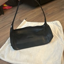 Longchamp Black Leather