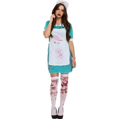 Bloody nurse costume women - bloody,