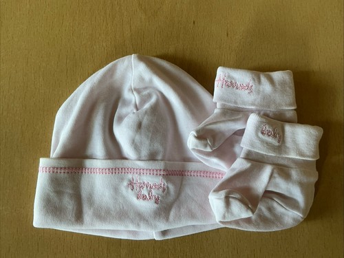 Harrods pink baby hat - pink, &