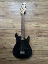 Small Black Burswood Electric Guitar