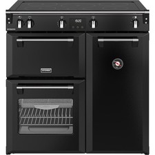 Stoves 444411853 90Ei TCH 90cm Induction Range Cooker in Black 40063
