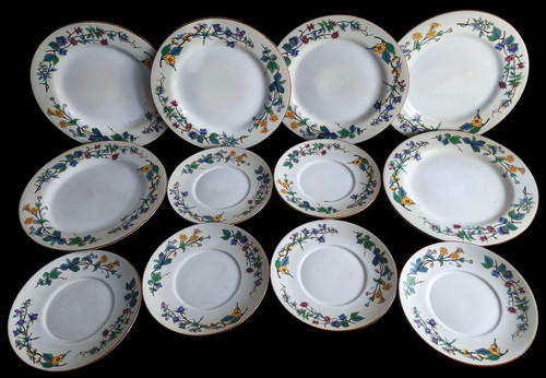 Woodhill floral vine china - floral,