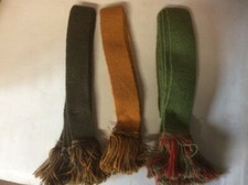 Wool Garters Shooting Sock ties accessory UK made Clearance SALE