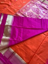 Indian Banarasi Sari /Katan/Bridal Exclusive  KANCHIPURAM Pure Silk Saree 29