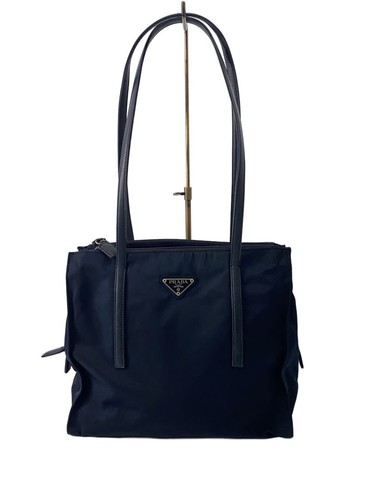 Prada nylon nvy bag with - prada,
