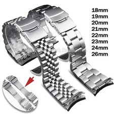 18-26mm Stainless Steel Watch