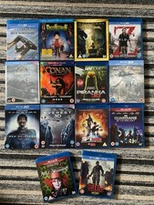 14 3D Blu Ray Movies Bundle BR Man Of Steel Guardians Of Galaxy Alice In Wonder