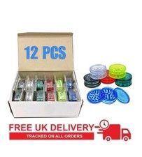 Full Box 12 Pcs.Magnetic No.1 Original Shark  Tooth Grinder-  Assorted Colours  