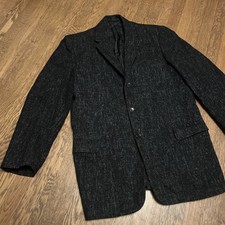 Vintage 1940s Black Gray