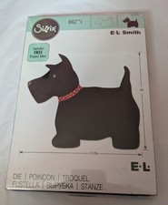 Sizzix Scottie Dog Bigz by EL Smith 661279. Cuts fabric and Cardstock. VGC