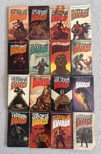 Doc savage bantam - savage, lot