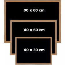 Blackboard wooden frame small - frame,