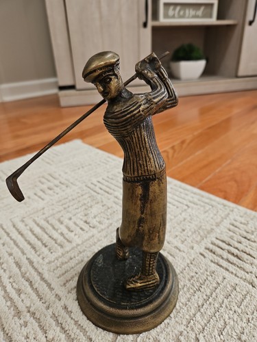 Old solid bronze statue - old,