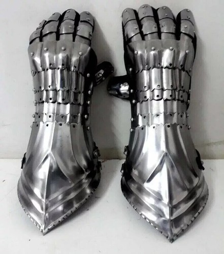 Gothic gloves gauntlets 18ga - gothic,
