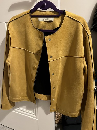 Zara mustard jacket - zara,