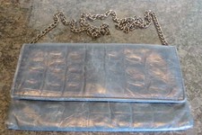 Etui Woman's Blue Leather