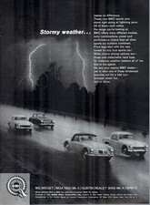 1962 BMC PRINT AD Sprite of
