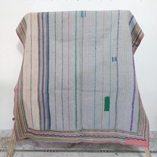 Vintage kantha quilt handmade - vintage,