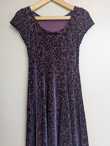 Blackmilk purple velvet floral - blackmilk,