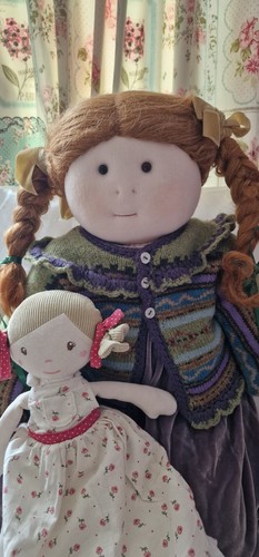 Rag doll ooak witj - rag,