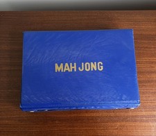 Mahjong Set Large Green Backed