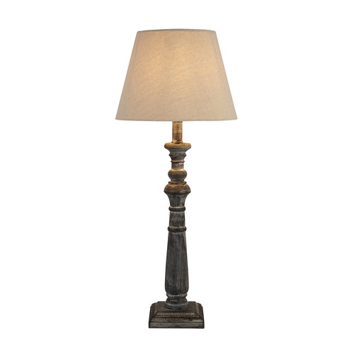 62cm dark grey column - 62cm, table