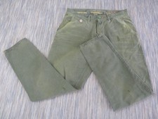 PRPS Mens Green Cotton Chinos