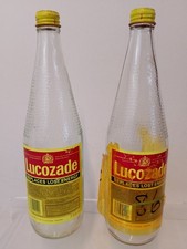 vintage lucozade glass bottle