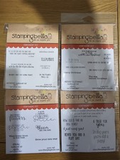 Lot stamping bella rubber - lot, 4