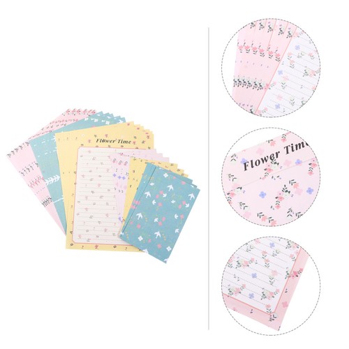 Sets floral stationery - floral,